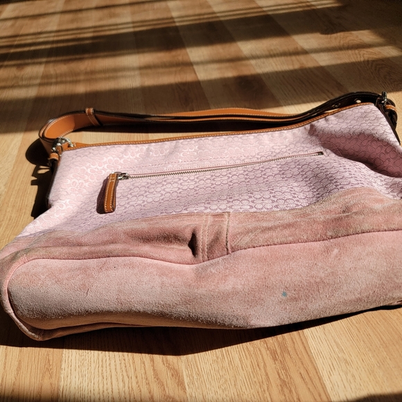 Coach Pink large handbag - Picture 6 of 13